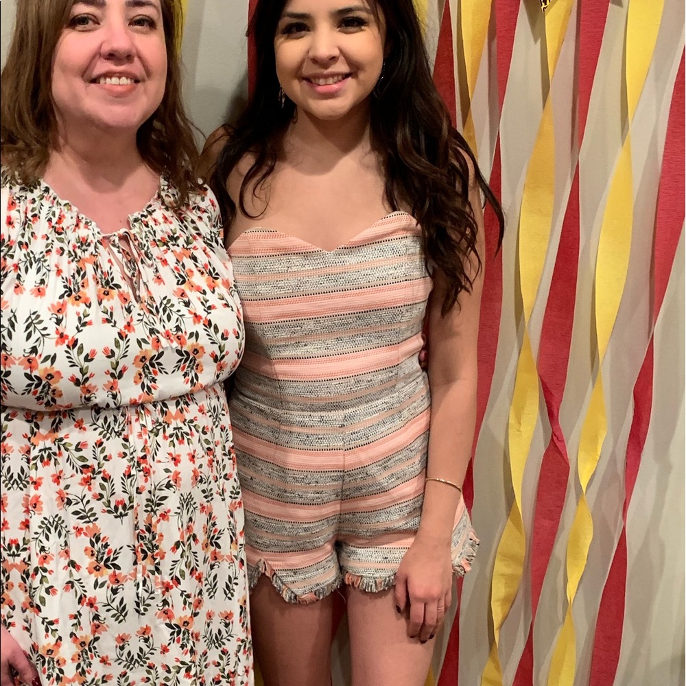 Lovers & Friends colorful romper  rise and shine